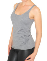 Glitzer Hemd Bluse Blouse Top Shirt ohne Ärmel Ärmellos weich stretch
