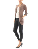 Kardigan Poncho Jacket Jacke lang Tunika Mantel Blouse Top Shirt