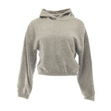 Damen Hoodie Pullover Sweat Pulli kurz unisex ultra soft Vlies warm 7306