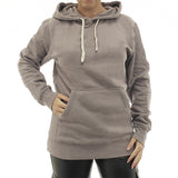 Damen Hoodie warm Vlies Kapuze Pulli Pullover Tasche vorne RN99052