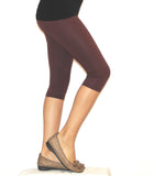 Kinder Mädchen Hose Leggings Leggins Capri 3/4 kurz Knie blickdicht Baumwolle