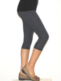 Kinder Mädchen Hose Leggings Leggins Capri 3/4 kurz Knie blickdicht Baumwolle