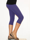 Kinder Mädchen Hose Leggings Leggins Capri 3/4 kurz Knie blickdicht Baumwolle