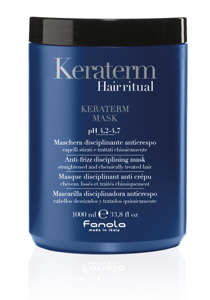 Fanola Keraterm Hair Ritual Mask Maske 1000 ml Anti-Frizz