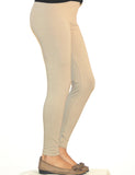 Kinder Mädchen Leggings lang blickdicht aus Baumwolle Hose