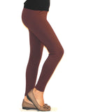 Kinder Mädchen Leggings lang blickdicht aus Baumwolle Hose
