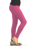 Kinder Mädchen Leggings lang blickdicht aus Baumwolle Hose