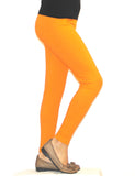 Kinder Mädchen Leggings lang blickdicht aus Baumwolle Hose