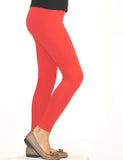 Kinder Mädchen Leggings lang blickdicht aus Baumwolle Hose