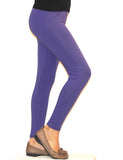 Kinder Mädchen Leggings lang blickdicht aus Baumwolle Hose