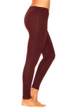 Damen Leggings lang Baumwolle Thermo lang warm
