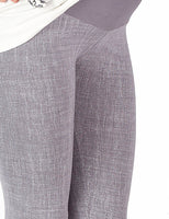 Umstand Capri Hose 3/4 Muster Umstandshose Leggings Leggins gekämmte Baumwolle