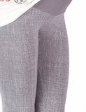 Umstand Capri Hose 3/4 Muster Umstandshose Leggings Leggins gekämmte Baumwolle