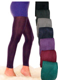 Strick-Leggings warm Leggins 200den weich wie fleece