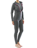 Damen Sportanzug 3-tlg Trainingsanzug Sport Fitness Jogging Anzug 9040-42