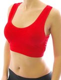 Sport BH Comfort Top Bustiers Bra Shirt Unterwäsche Tanktop BH-8005