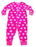 Kinder Schlafanzug warm Animation Jumpsuit Overall Tiere Nachtwäsche Store-21-F