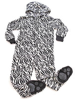 Kinder Schlafanzug warm Animation Jumpsuit Overall Tiere Nachtwäsche Store-21-F