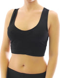 Sport BH Comfort Top Bustiers Bra Shirt Unterwäsche Tanktop BH-8005