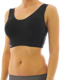 Sport BH Comfort Unterwäsche Top Bustiers Shirt Bra 9436