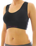 Sport BH Comfort Unterwäsche Top Bustiers Shirt Bra 9442