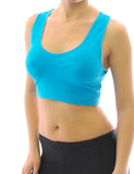 Sport BH Comfort Top Bustiers Bra Shirt Unterwäsche Tanktop BH-8005