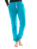 Jogging Hose innen Fleece Taschen Sport Leggings Baumwolle Thermo