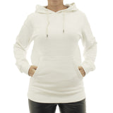 Damen Hoodie warm Vlies Kapuze Pulli Pullover Tasche vorne RN99052