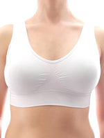 Sport-BH gepolstert mit Polsterung Herausnehmbar Stretch 9397