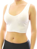 Sport BH Comfort Top Bustiers Bra Shirt Unterwäsche Tanktop BH-8005