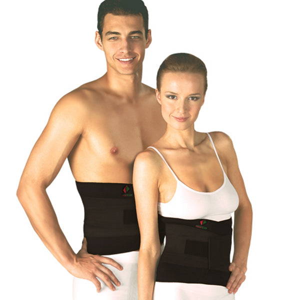 Rücken-Bandage-Stütze Neopren mit Klettverschluss Gurt Rückenstütze