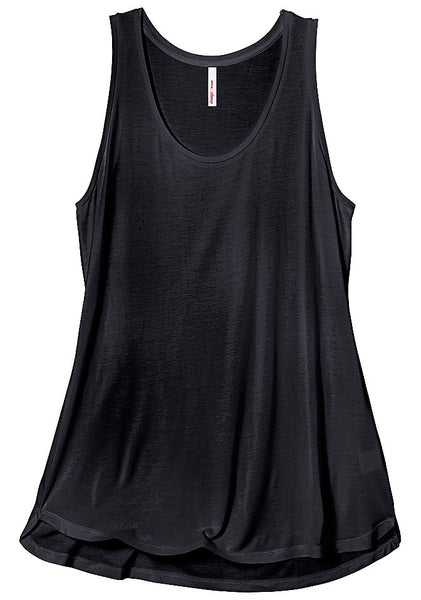 Sheego Damen Top Tanktop Shirt ärmellos schwarz 567597