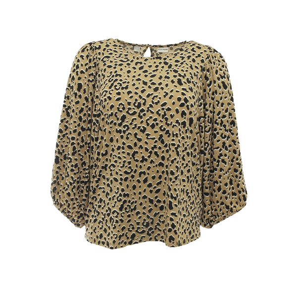 Bodyflirt Damen Oversize-Shirt leopardenmuster Gr. 32/34 927272