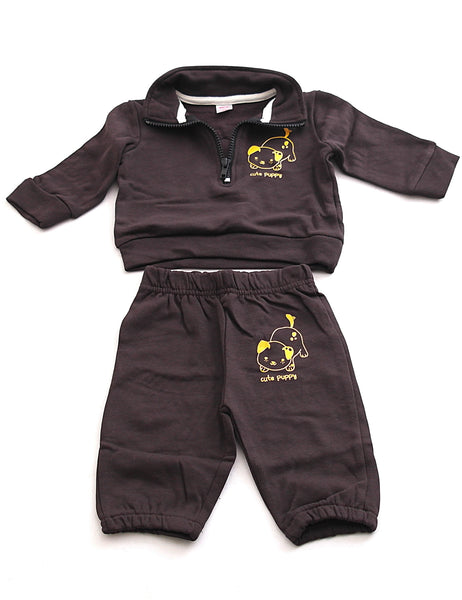 Baby warme Anzug (2-tlg.) Fleece-Pullover Hose lang Kinder BFL