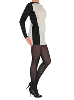 Kleid Tunika Mini Minikleid Langarm Longshirt Shirt Top Longtop