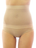 Damen Unterhose Hoher Bund Shorts Panty Hotpants Slips Hipsters 7012