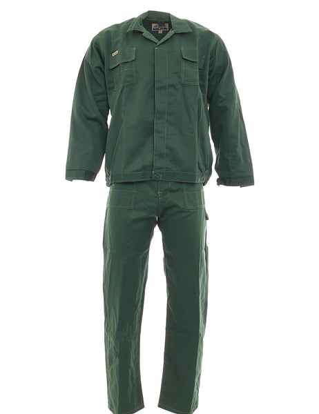 Comfort Anzug Jacke + Latzhose Arbeitskleidung GRÜN