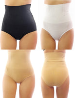 Damen Unterhose Hoher Bund Shorts Panty Hotpants Slips Hipsters N0924