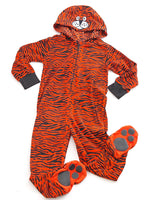 Kinder Schlafanzug warm Animation Jumpsuit Overall Tiere Nachtwäsche Store-21-F