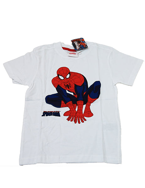 Kinder T-Shirt bedruckt Marvel Spider-Man Shirt Top kurzarm Jungen Mädchen